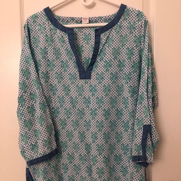 Rikshaw Design 100% Cotton Tunic/Cover-Up size Large - Picture 1 of 4